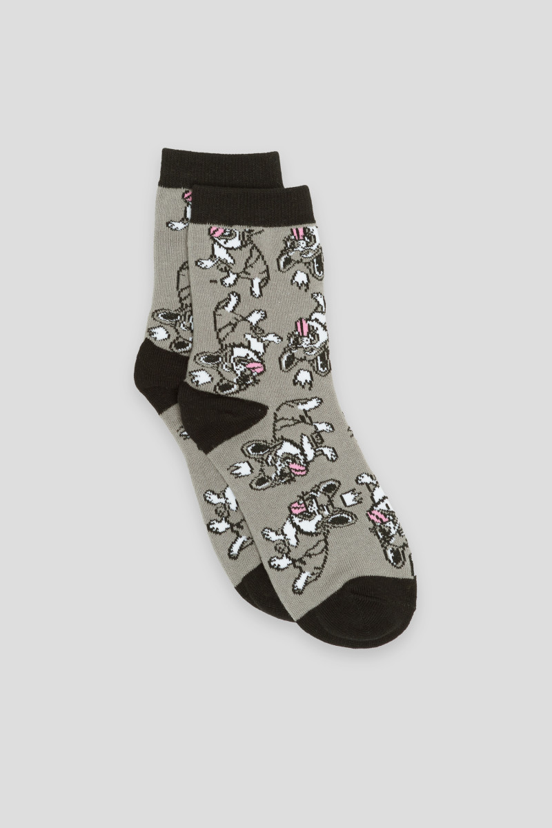 Wzorzyste skarpety 3-PAK, multikolor