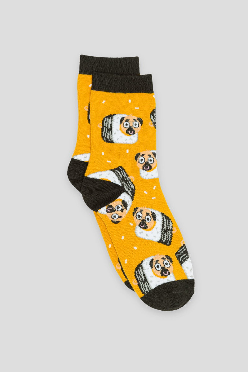 Wzorzyste skarpety 3-PAK, multikolor