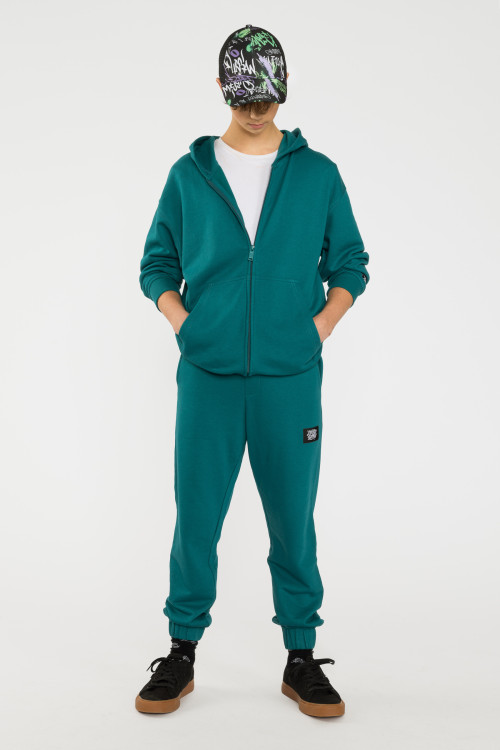 Spodnie dresowe w kolorze morskim