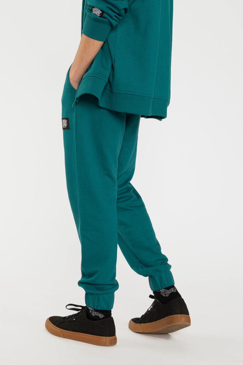 Spodnie dresowe w kolorze morskim