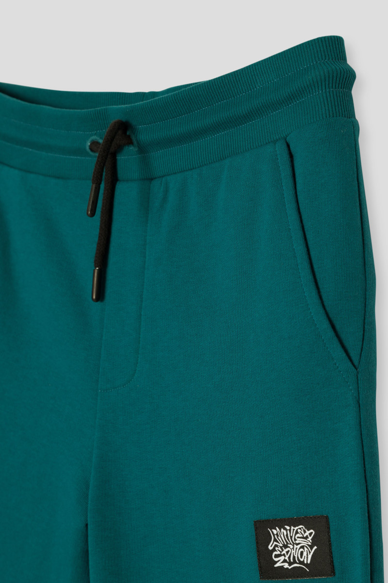 Spodnie dresowe w kolorze morskim