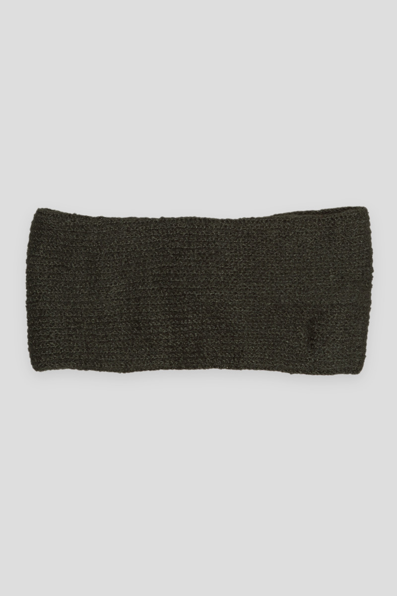 Czarna opaska na głowę