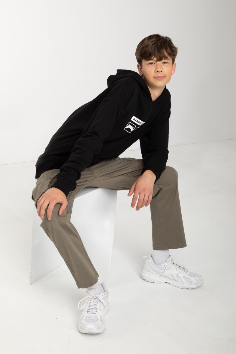 Spodnie typu cargo w kolorze khaki, khaki