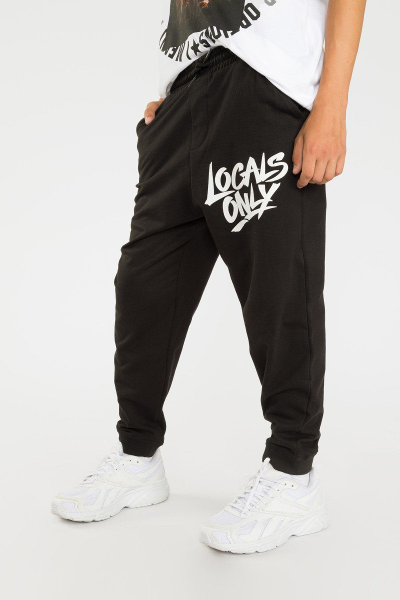 Czarne spodnie dresowe LOCALS ONLY