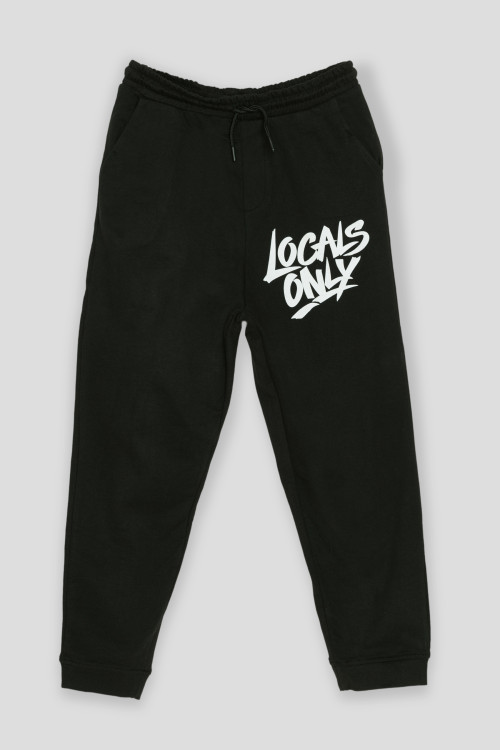 Czarne spodnie dresowe LOCALS ONLY