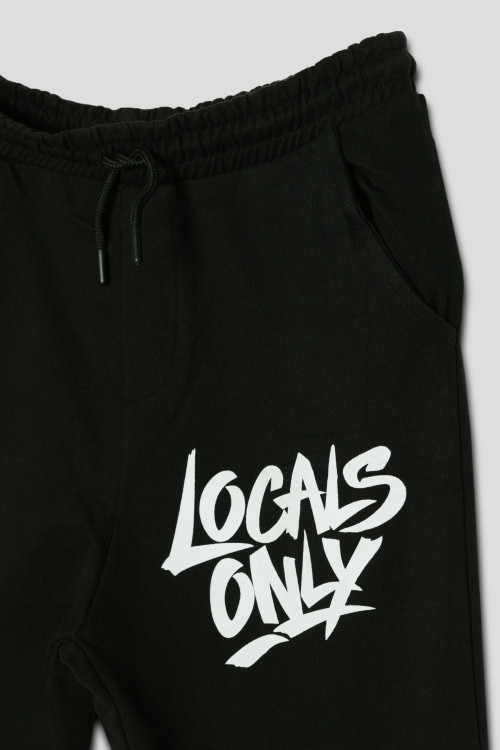 Czarne spodnie dresowe LOCALS ONLY