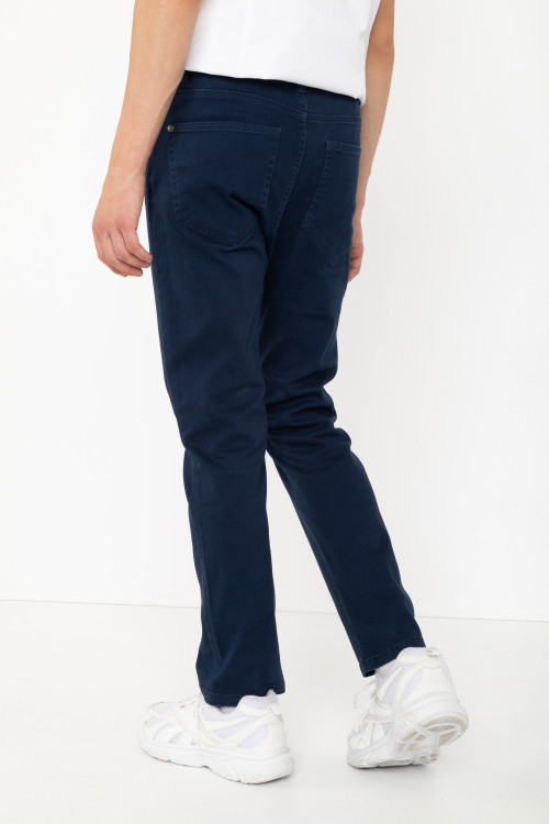 Granatowe spodnie REGULAR