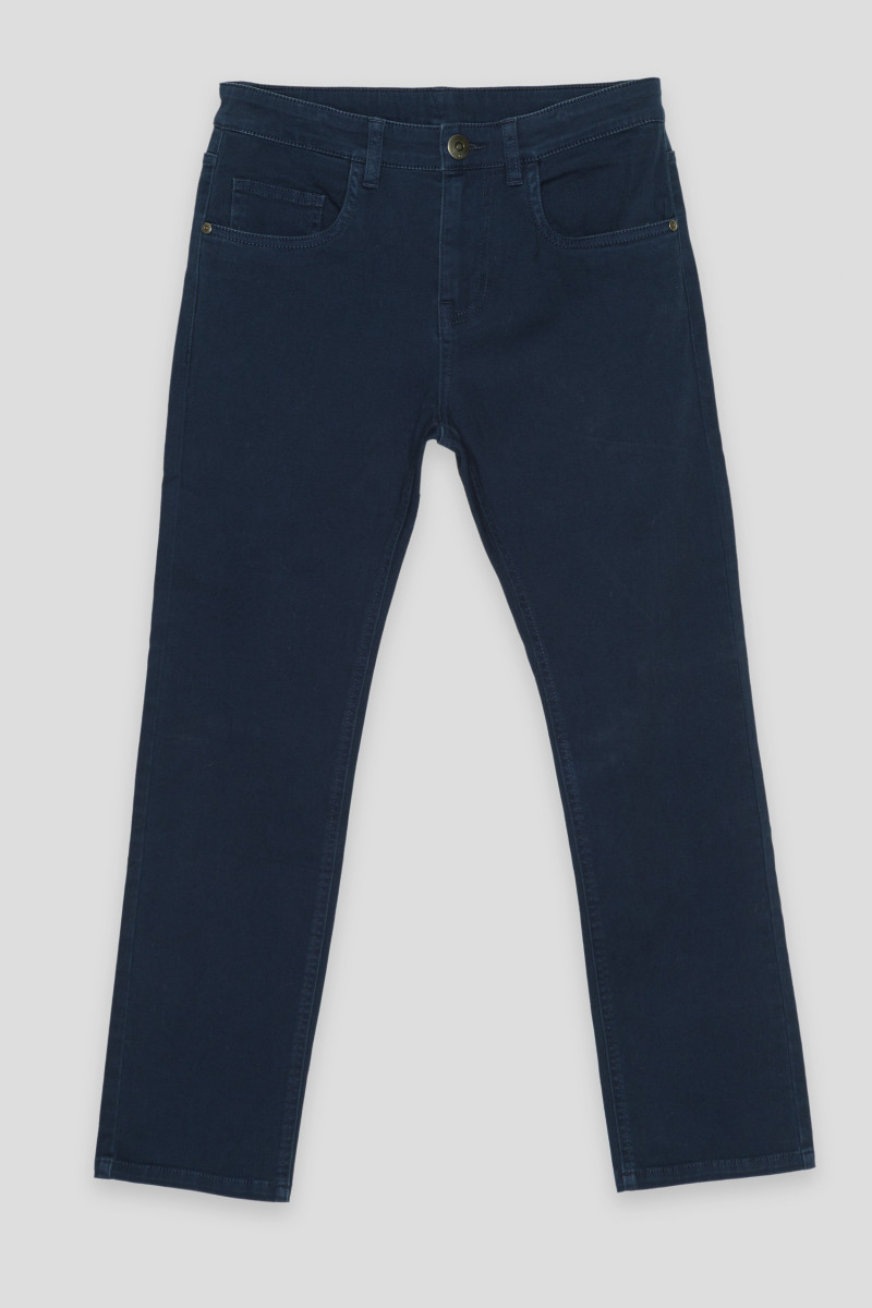 Granatowe spodnie REGULAR