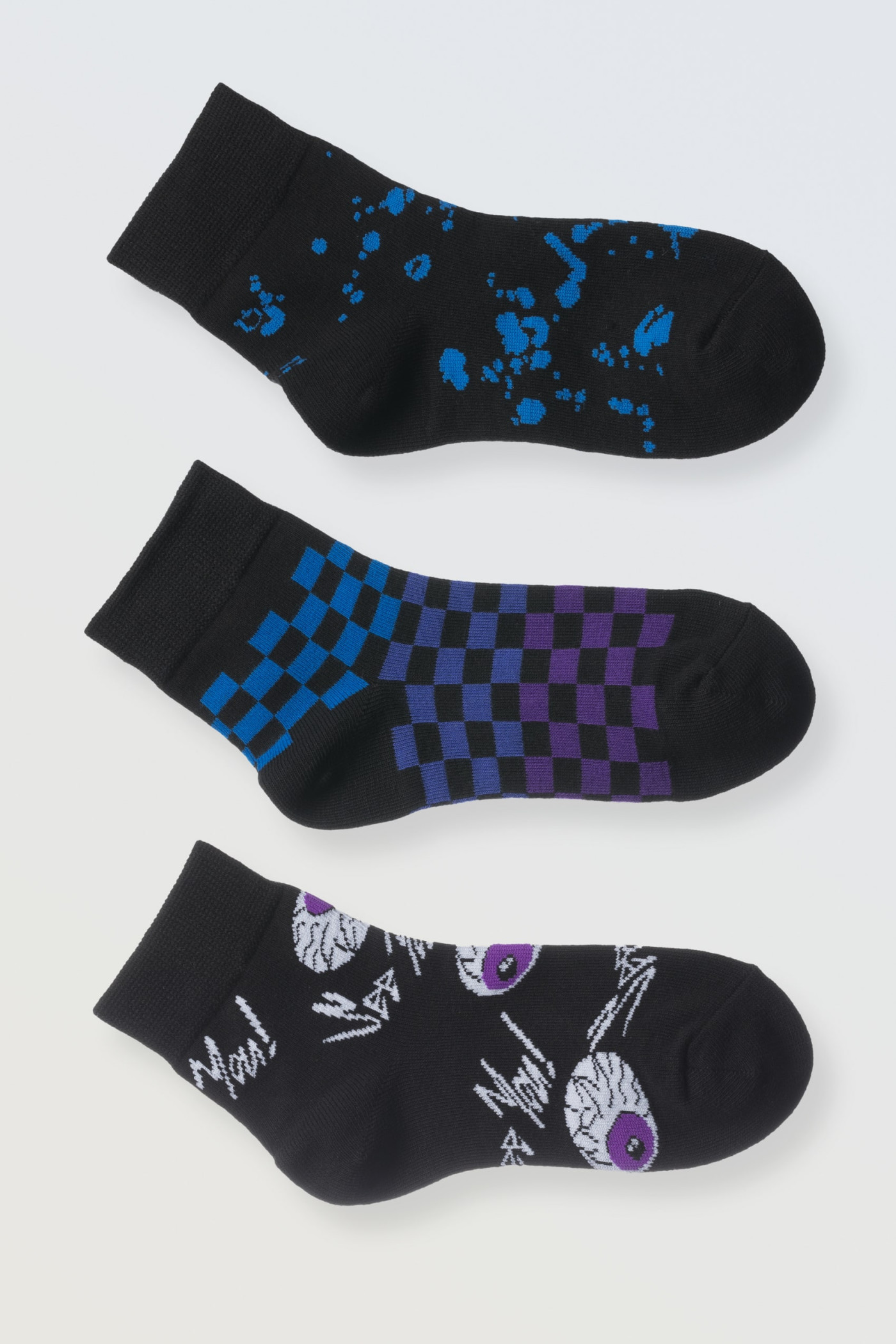 Wzorzyste skarpety 3-PAK