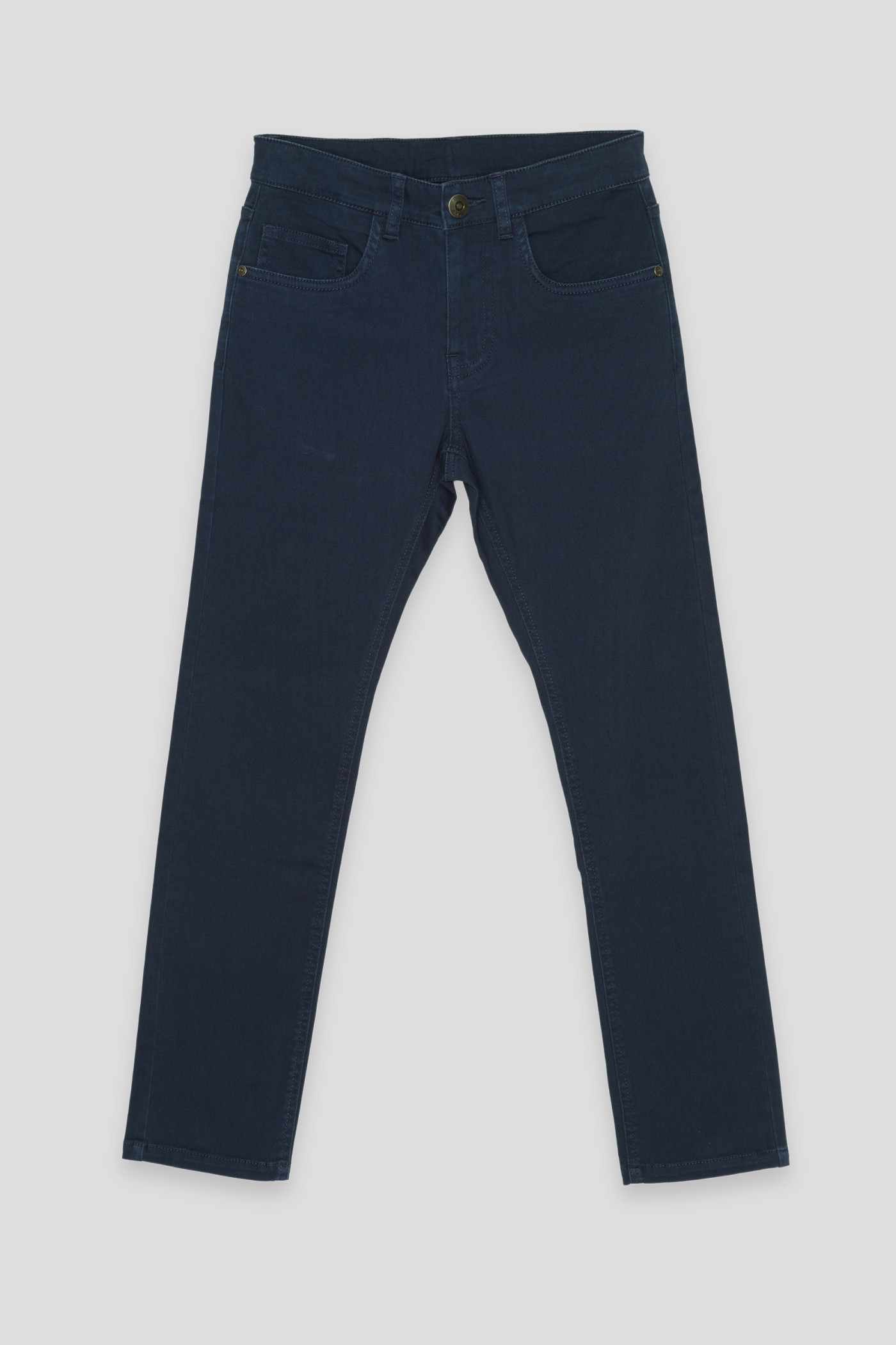 Granatowe spodnie SLIM