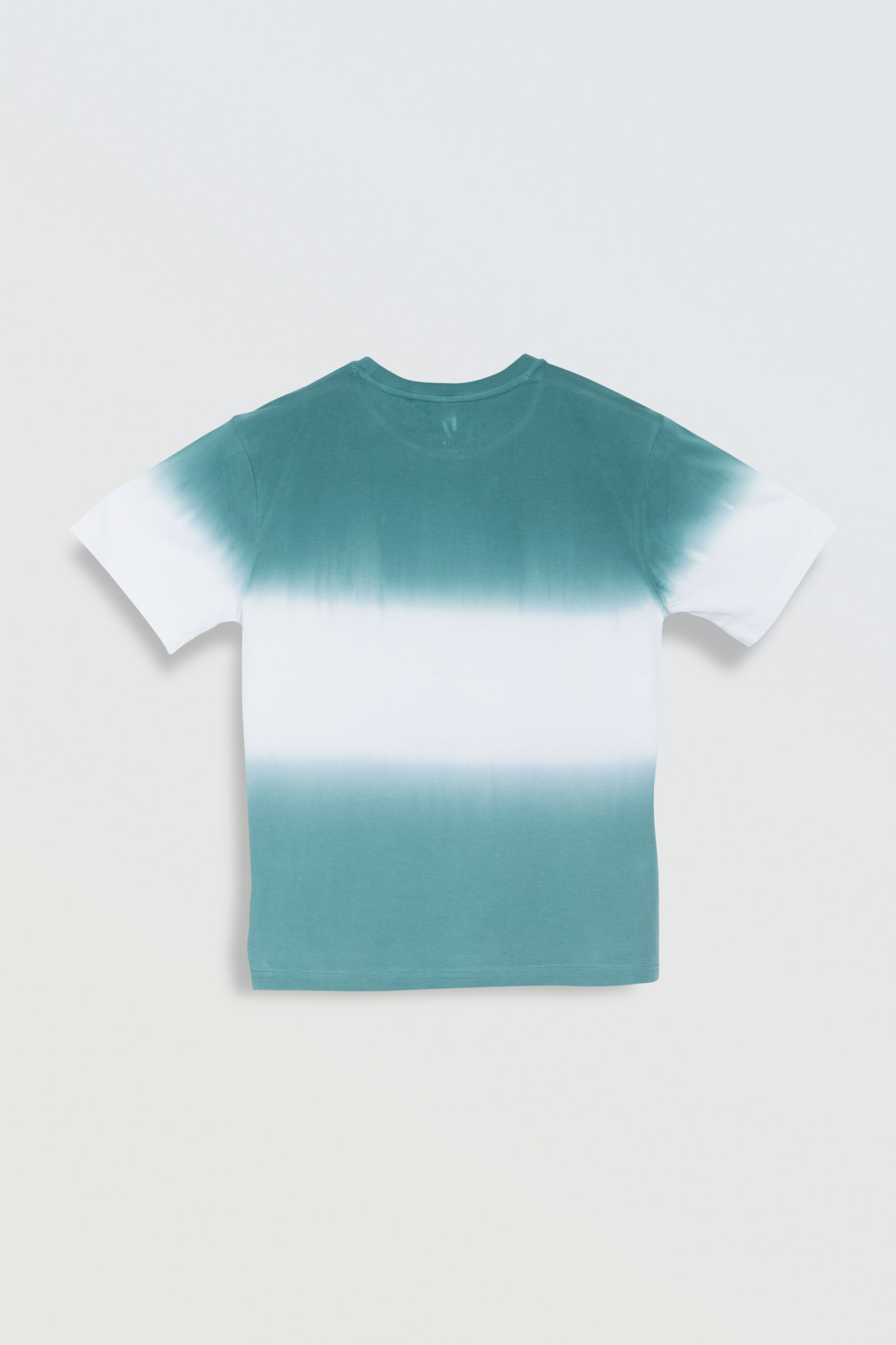 Cieniowany t-shirt z nadrukiem z przodu