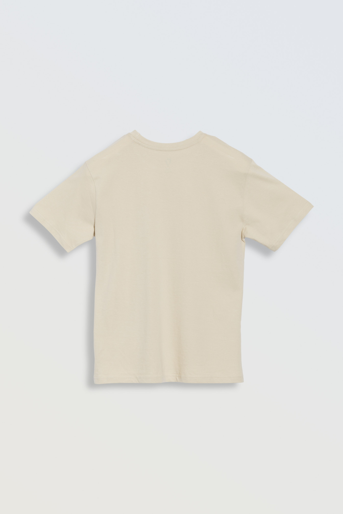 Beżowy t-shirt z motywem deskorolki