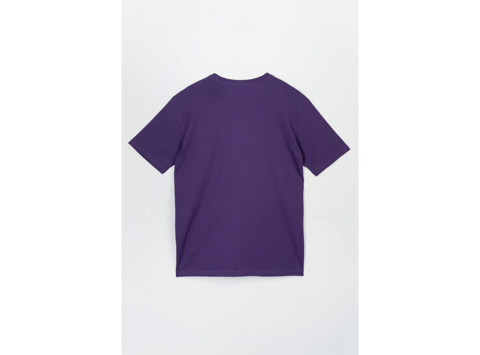 Granatowy t-shirt z kolorową grafiką z przodu