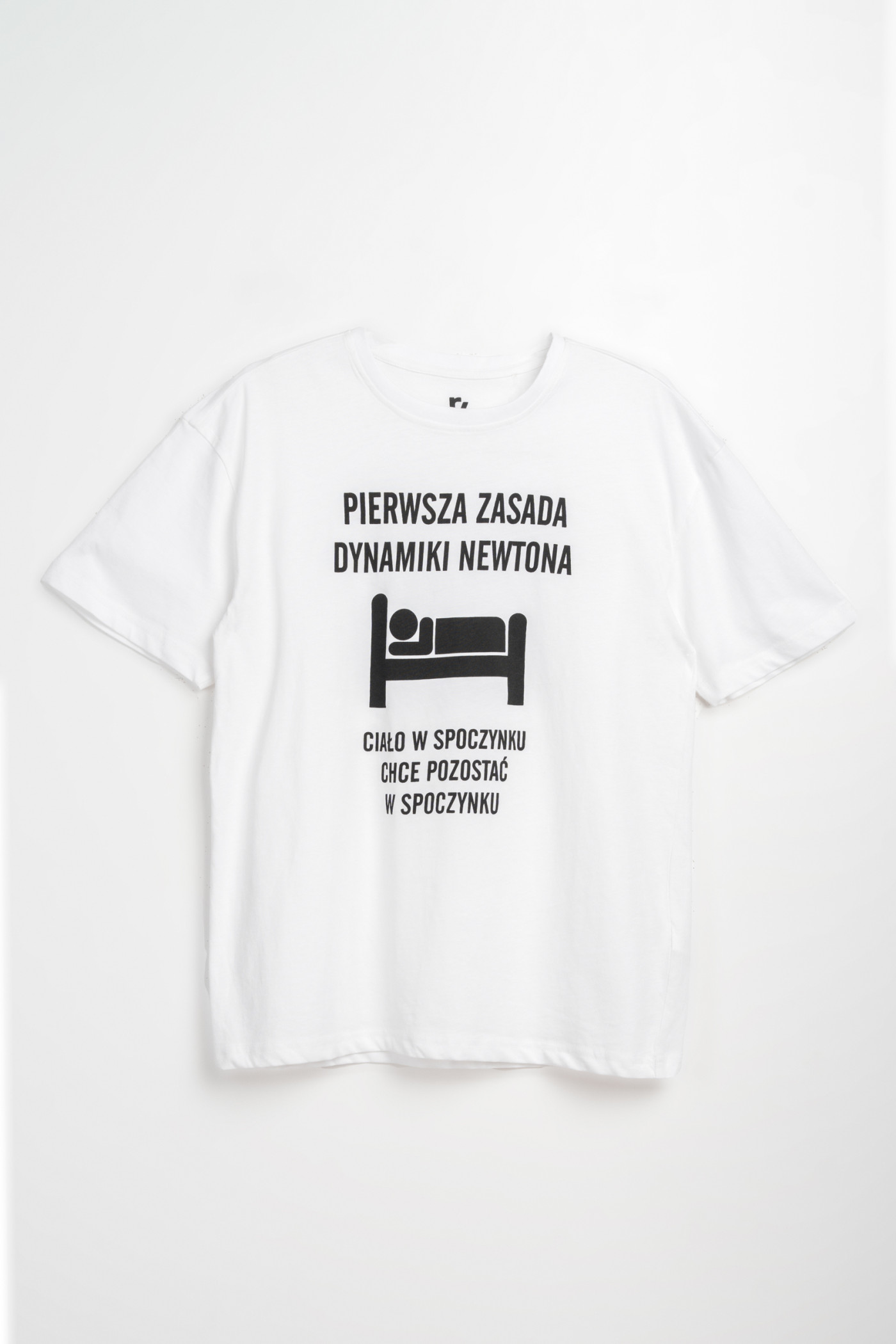 Czarno-biała bawełniana piżama z nadrukami