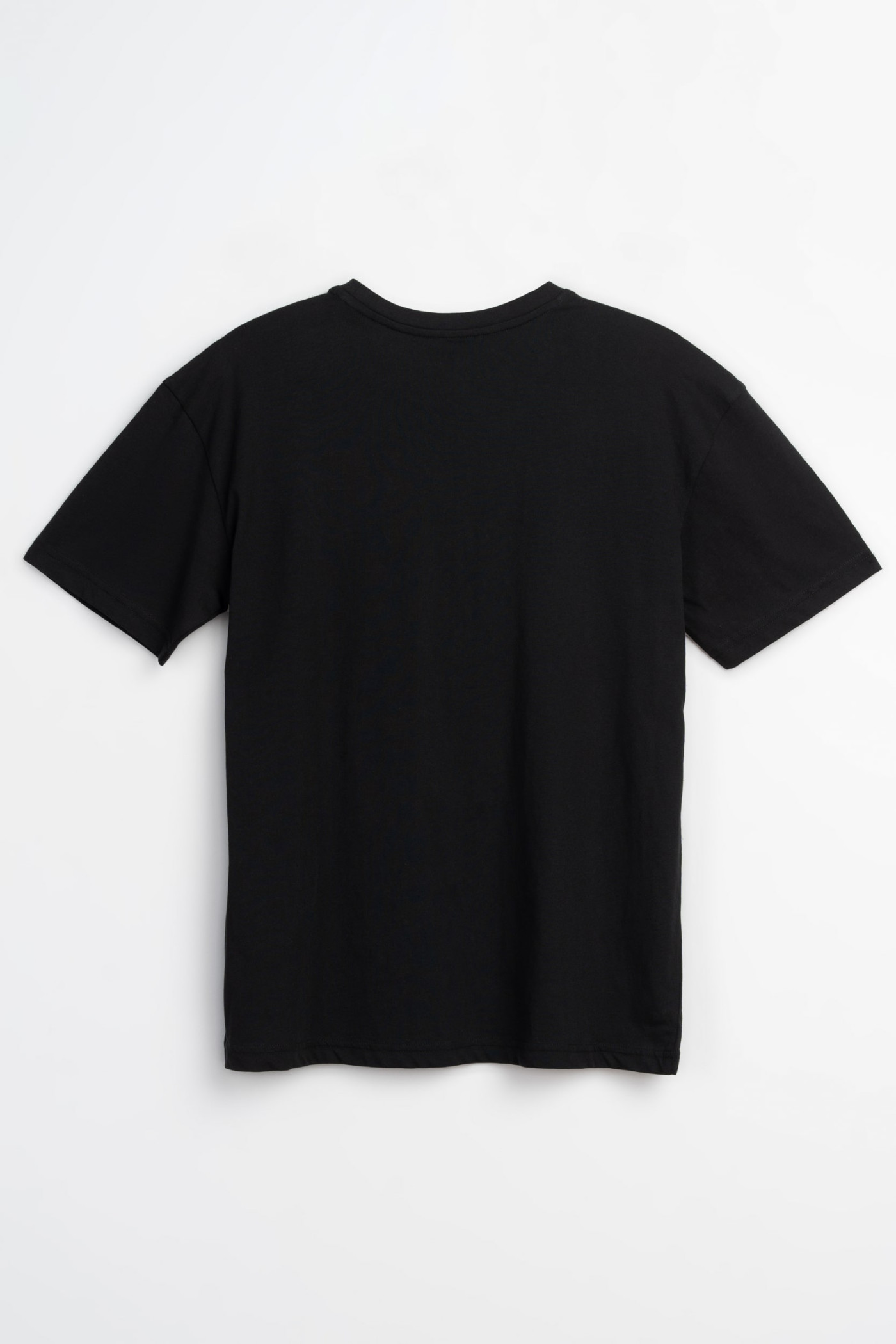 Niebiesko-czarna bawełniana piżama z nadrukami