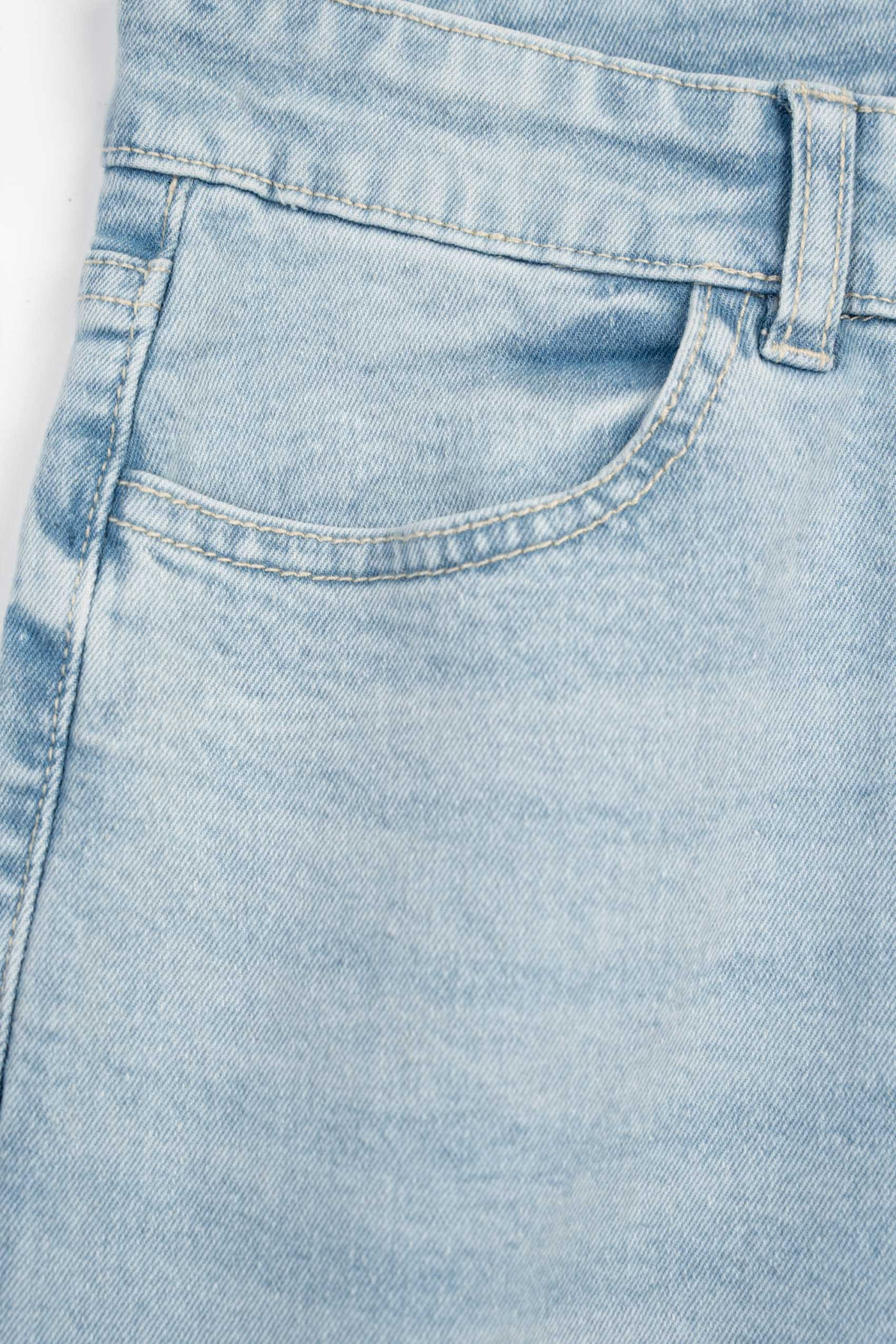 Niebieskie jeansowe dzwony FLARE