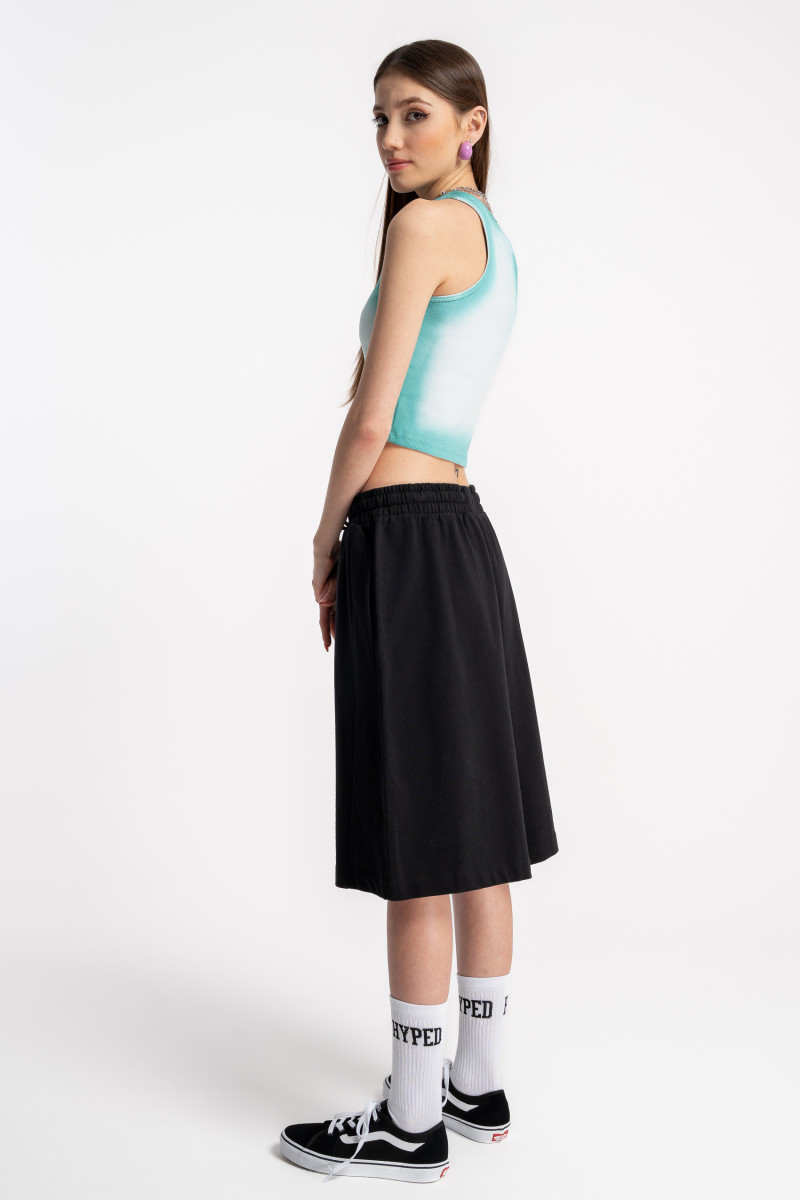 Czarne krótkie spodenki model JORTS