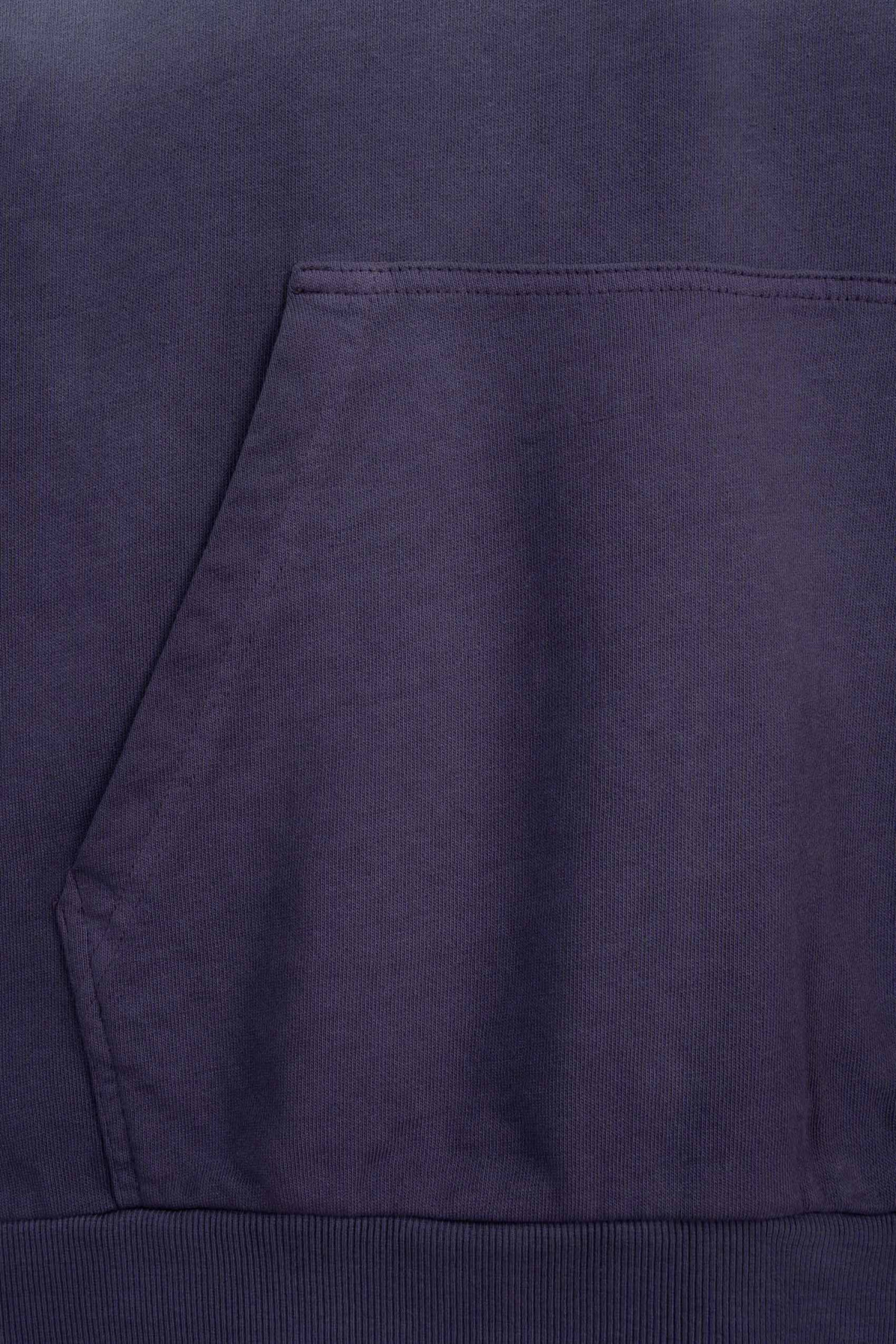 Filoletowa bluza z kapturem z efektem ombre