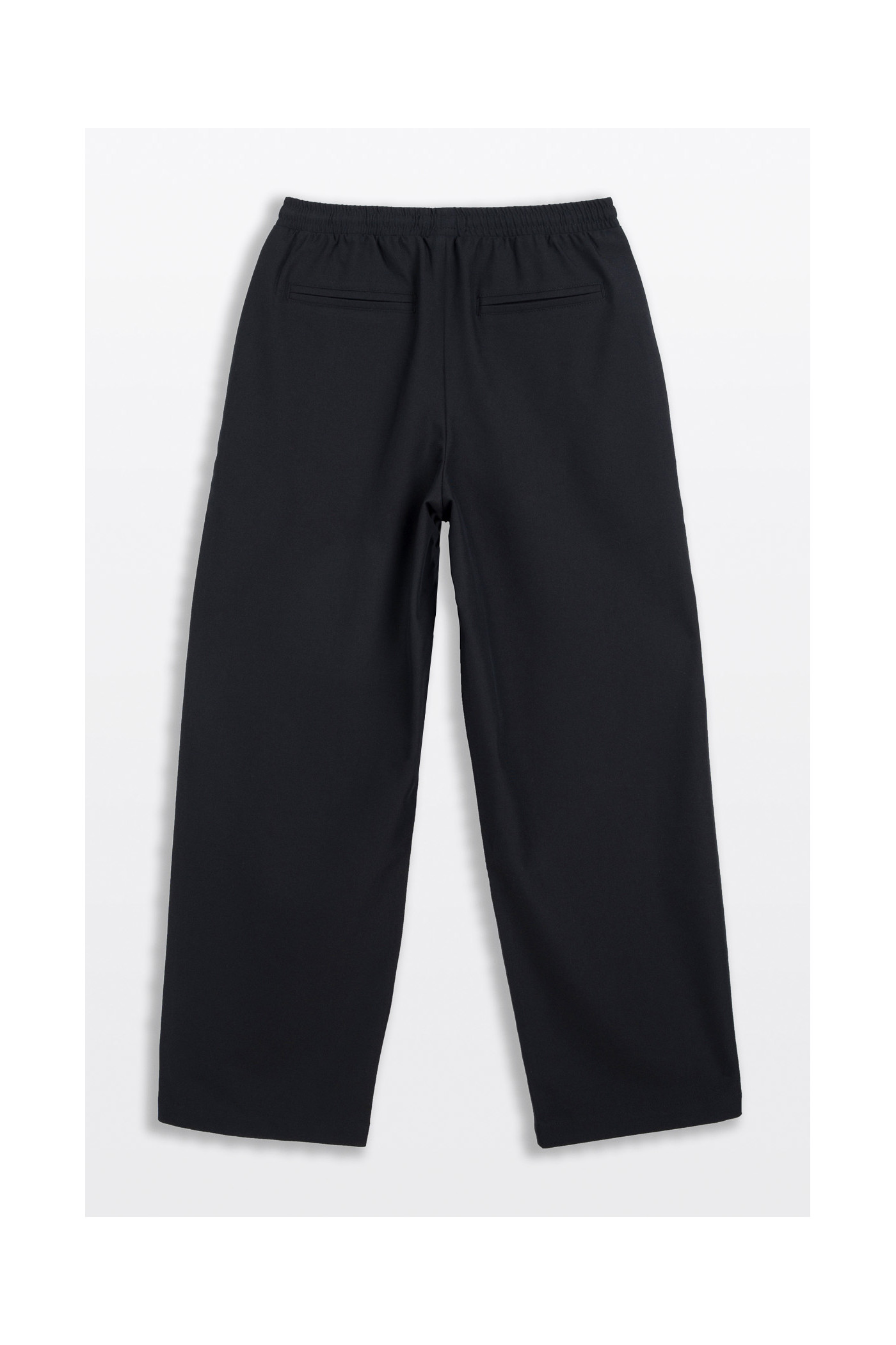 Czarne spodnie garniturowe typu CHINOS