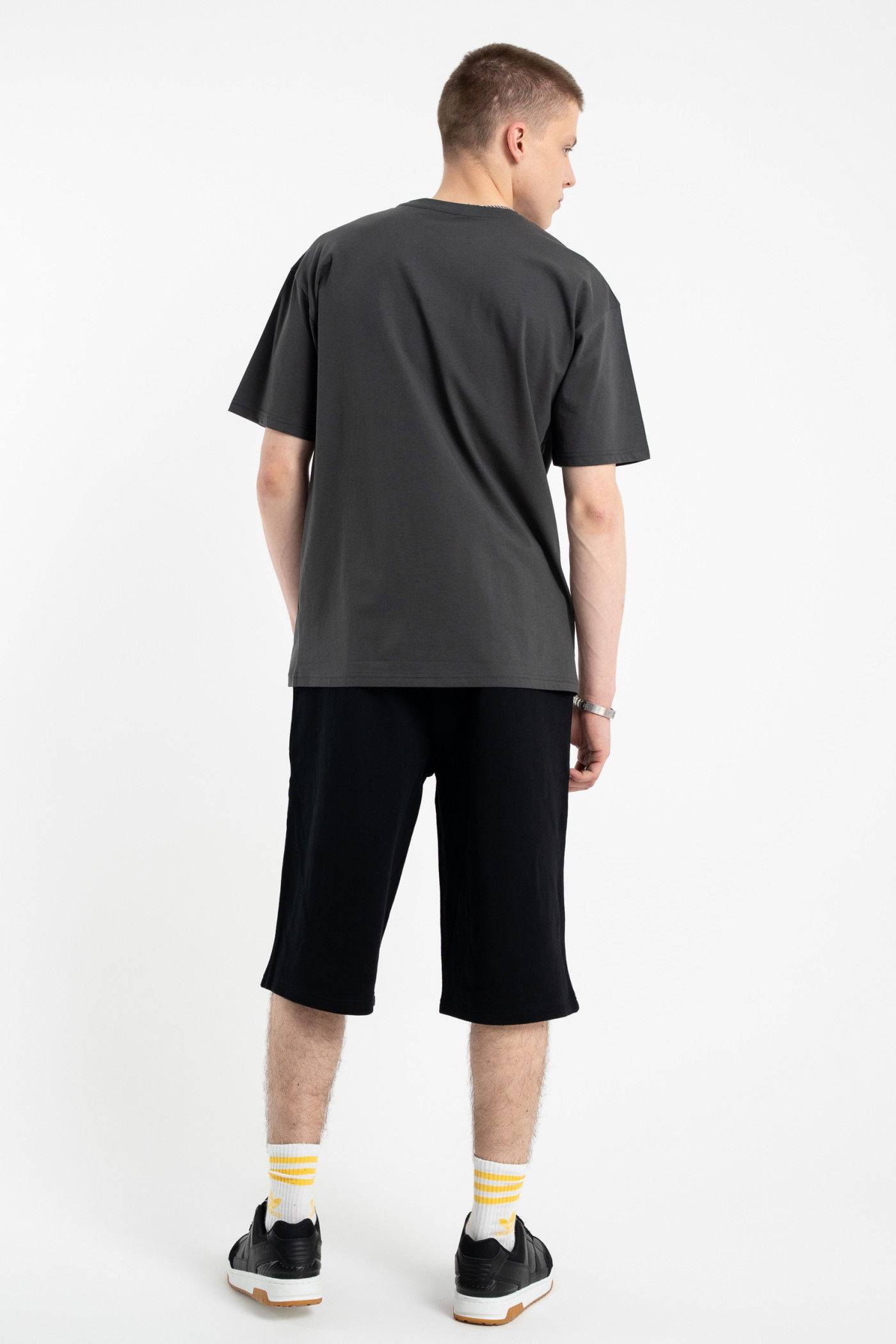 Czarne krótkie spodenki model JORTS