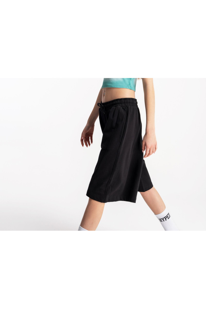 Czarne krótkie spodenki model JORTS, czarny