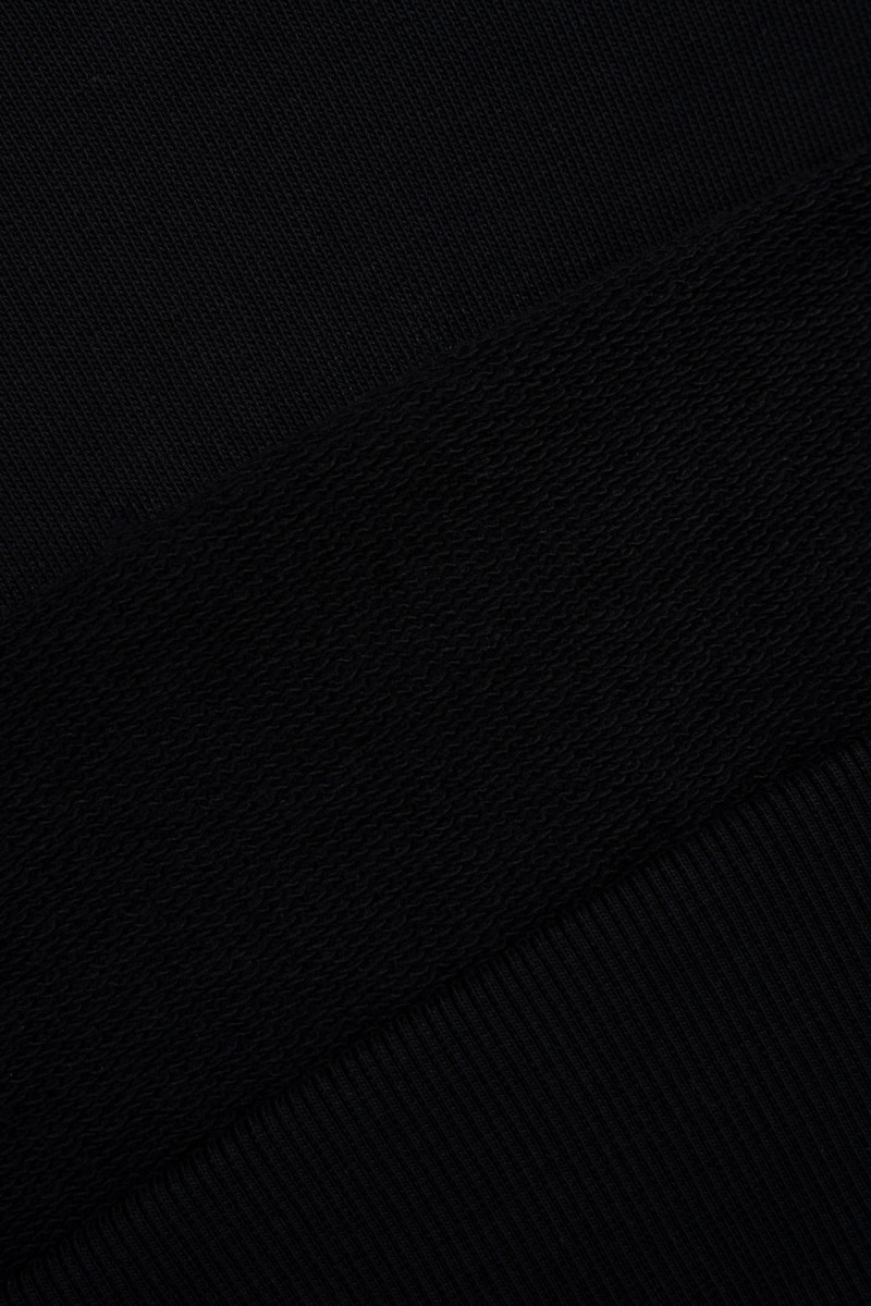 Czarna bluza z kapturem REGULAR z autorska grafiką z tyłu
