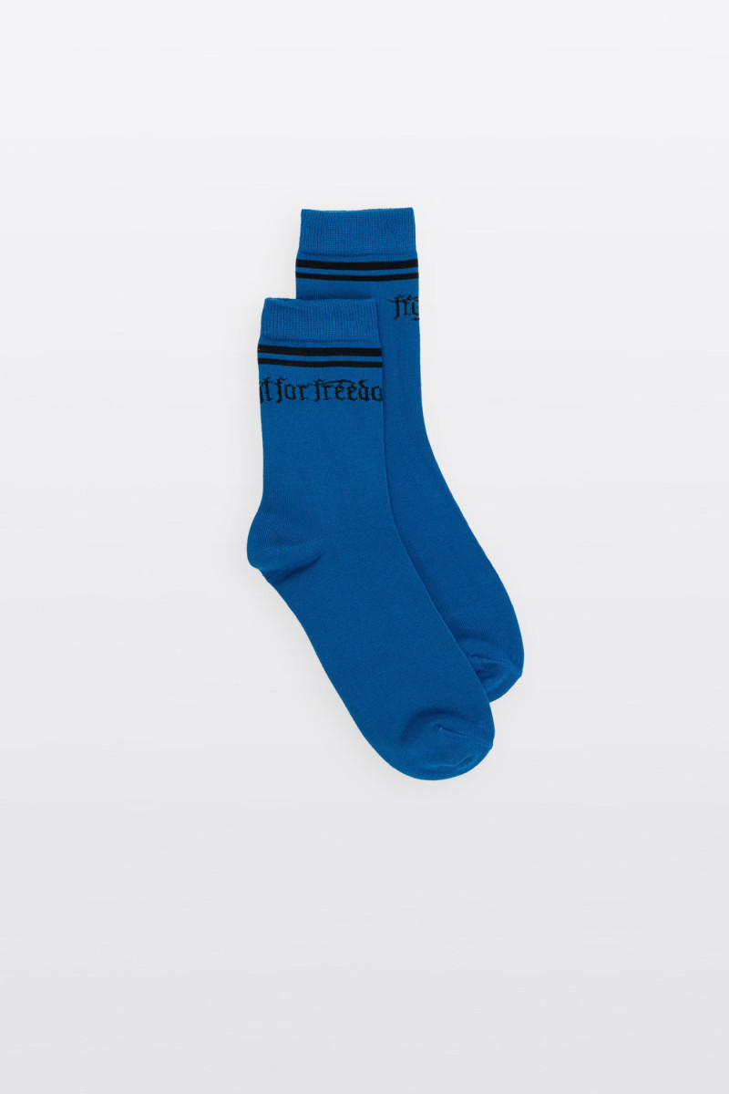 Kolorowy zestaw skarpet z kontrastowym wzorem 3-PAK, multikolor