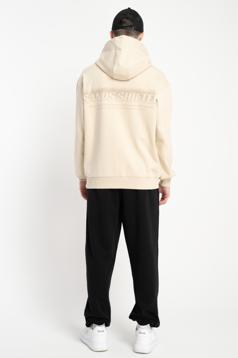 Czarne spodnie dresowe OVERSIZE bez nadruków