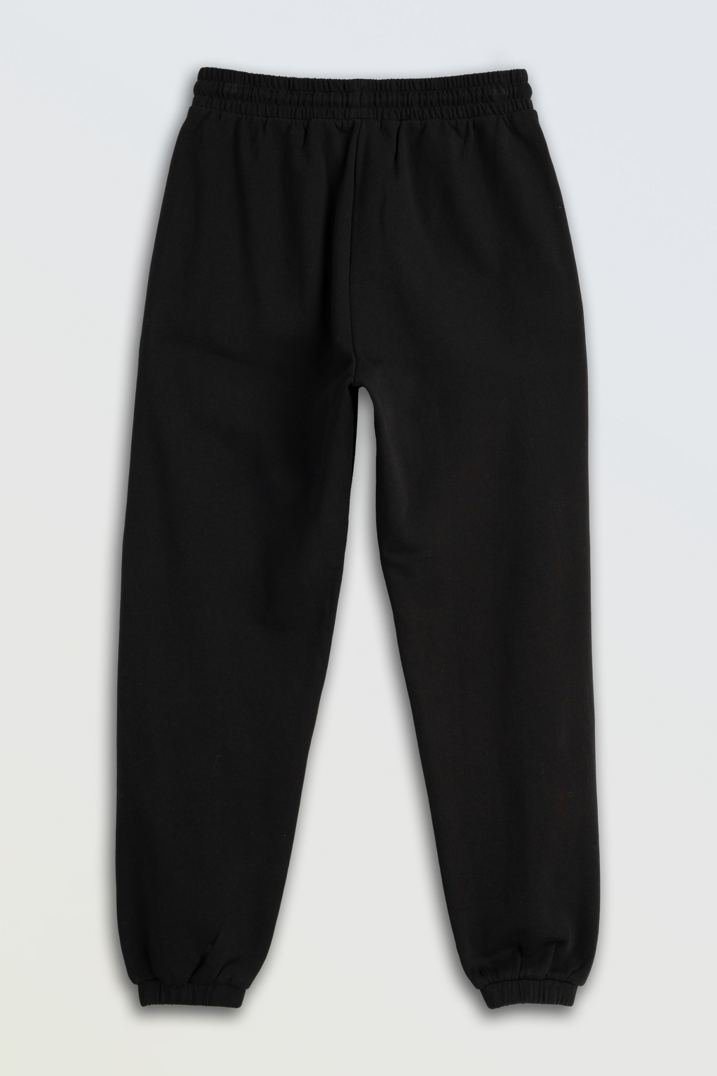 Czarne spodnie dresowe OVERSIZE bez nadruków