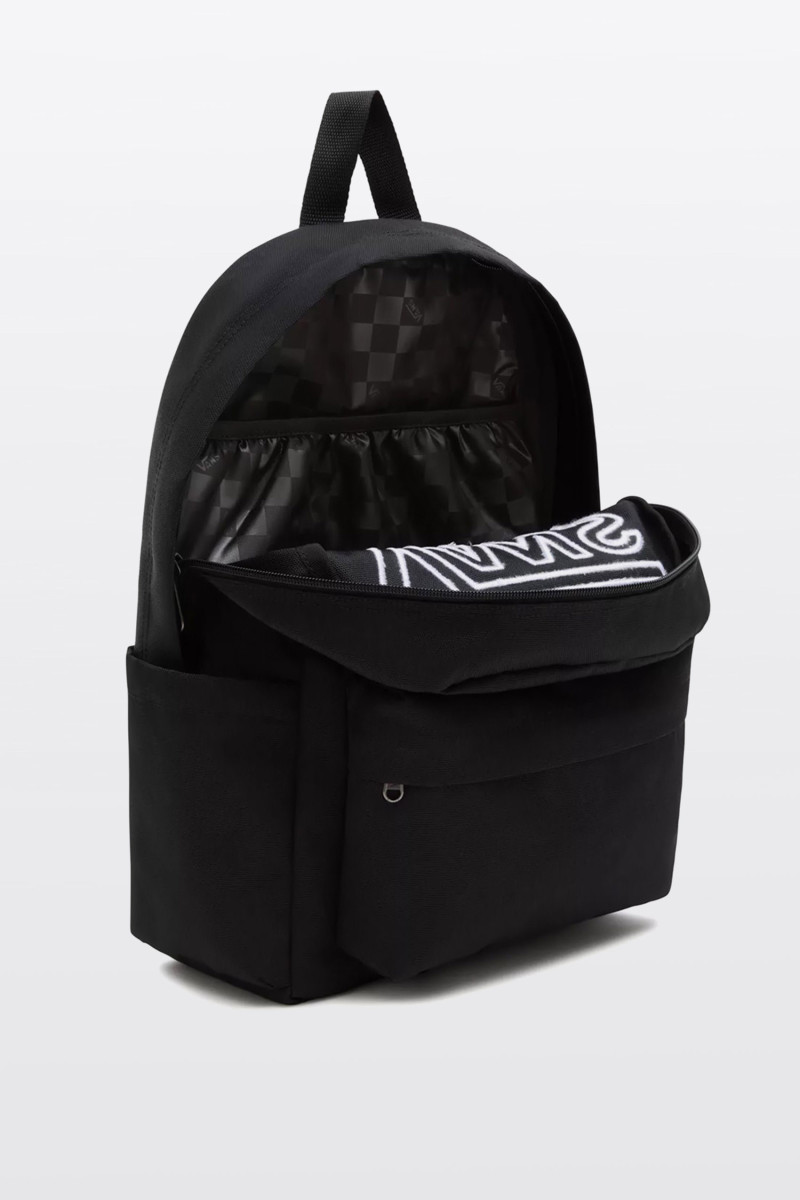 Czarny plecak marki VANS, czarny