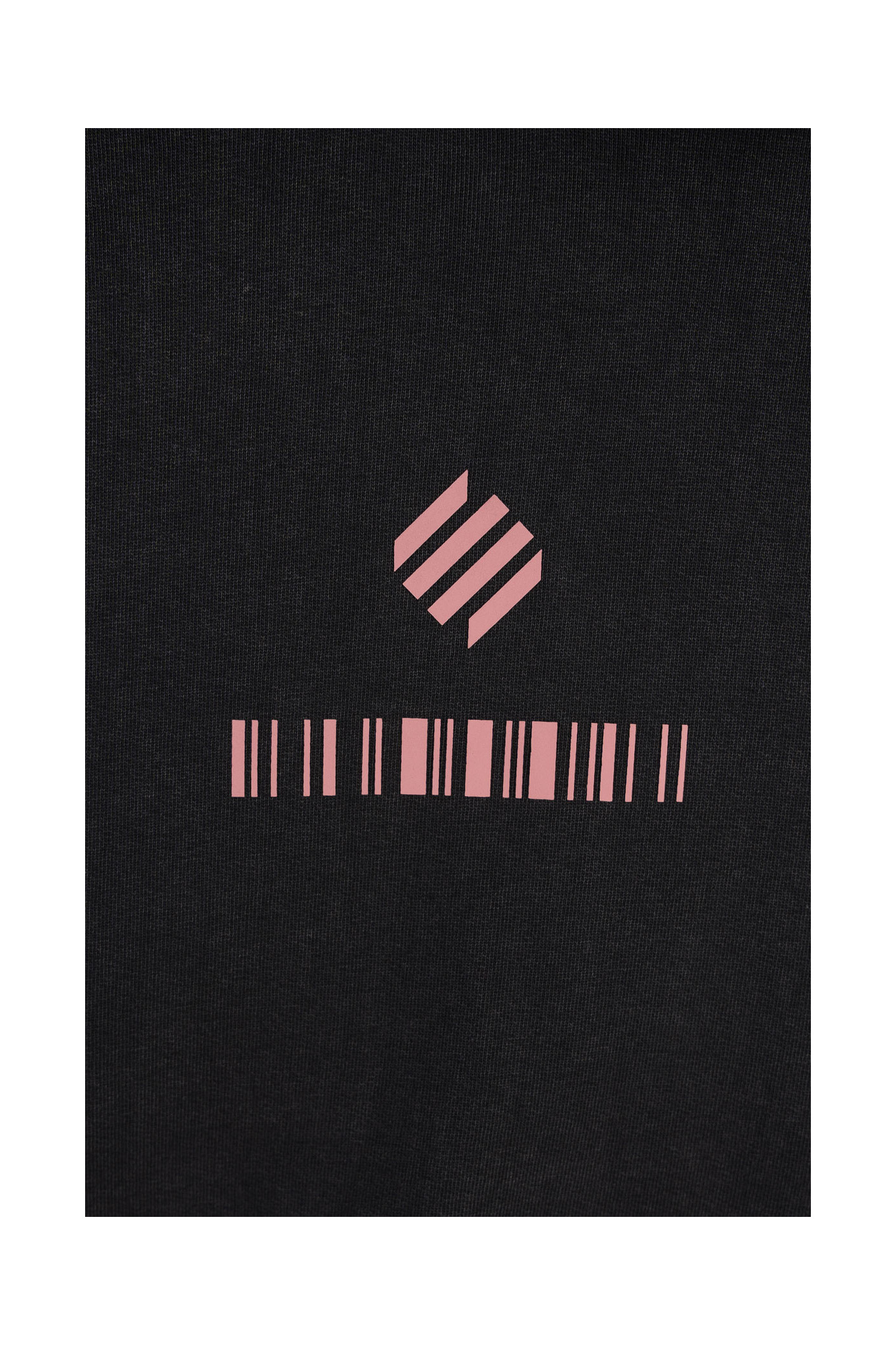 Czarna bluza BOXY z kapturem z efektem sprania