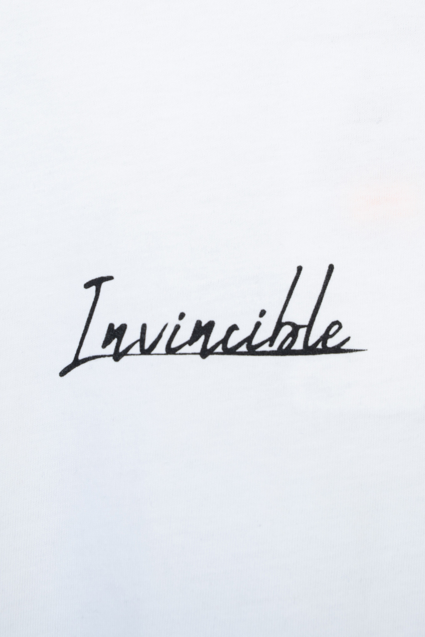 Biały t-shirt LOOSE z autorską grafiką z tyłu Biały t-shirt LOOSE z autorską grafiką z tyłu