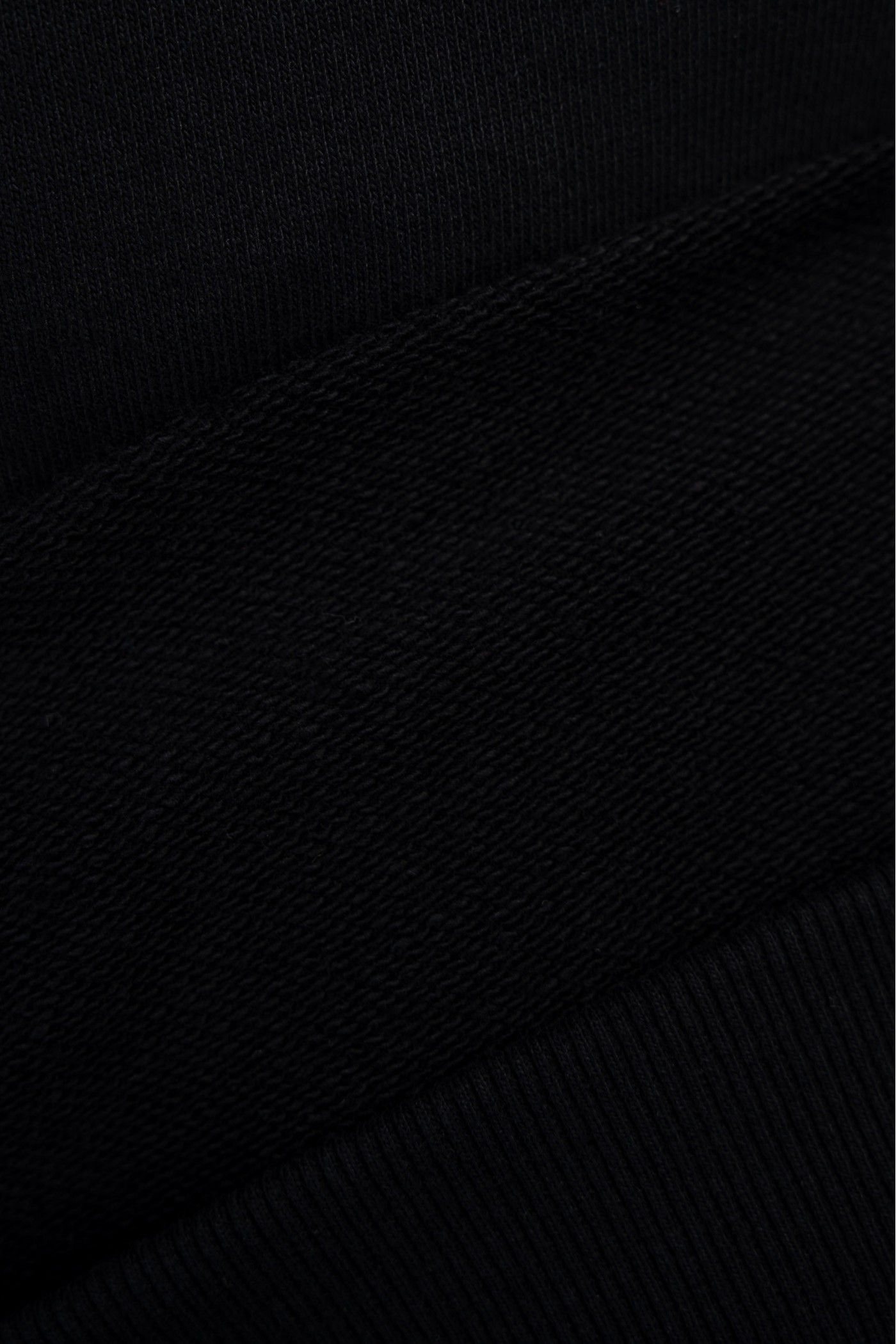 Czarna bluza REGULAR z kapturem z autorską grafiką z tyłu