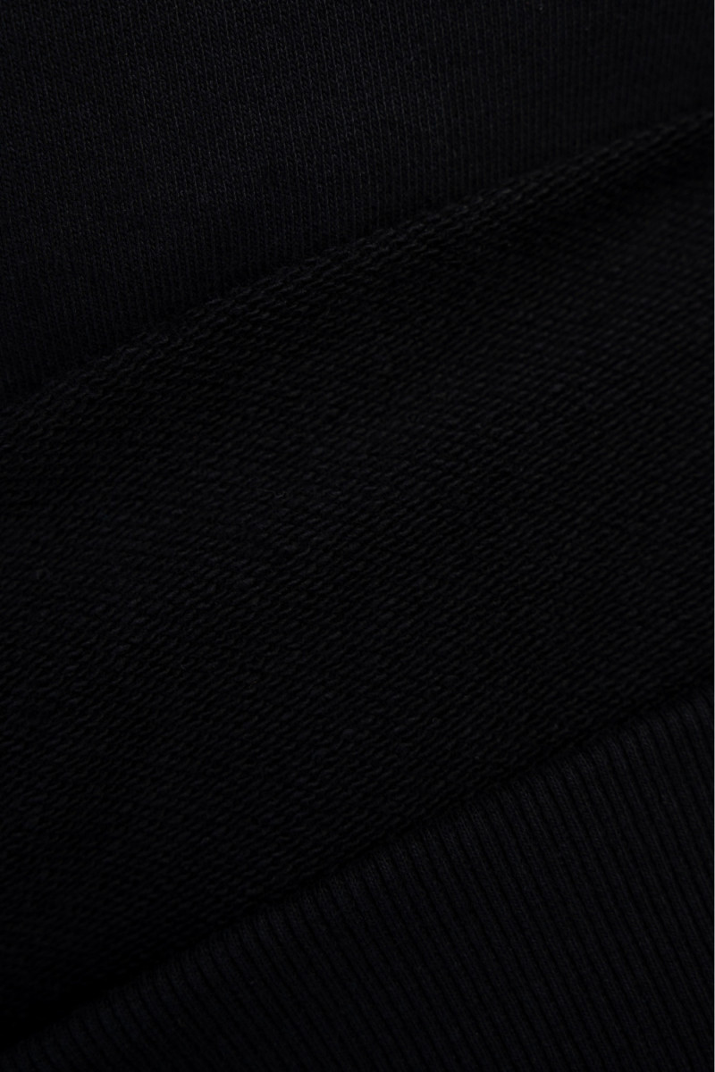 Czarna bluza REGULAR z kapturem z autorską grafiką z tyłu, czarny