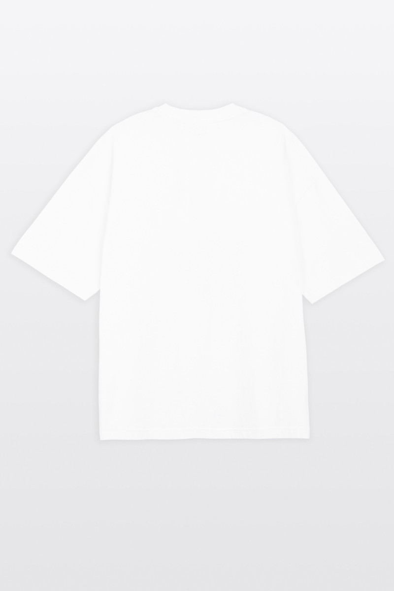 Bawełniana piżama z autorską grafiką, różowy