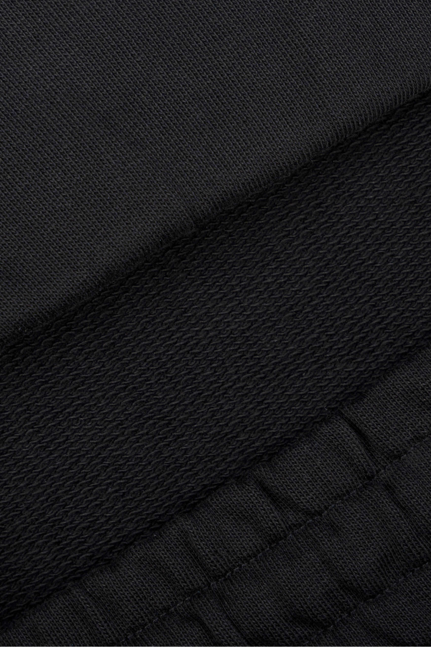 Czarne spodnie dresowe REGULAR bez nadruków Czarne spodnie dresowe REGULAR bez nadruków