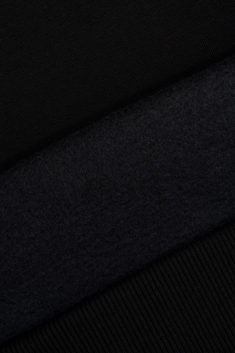 Czarna bluza UNISEX REGULAR z kapturem ALLERGIC TO BULLSHIT