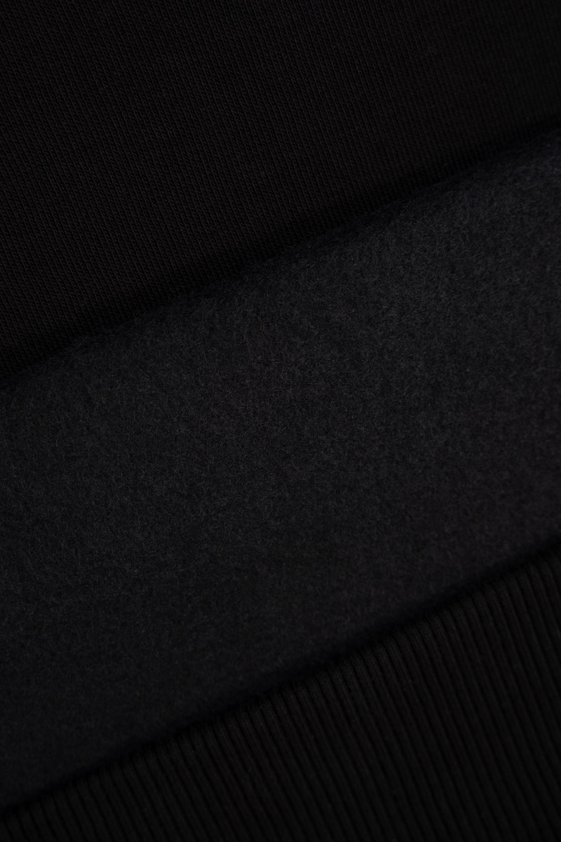 Czarna bluza UNISEX REGULAR z kapturem SIGMA MOOD