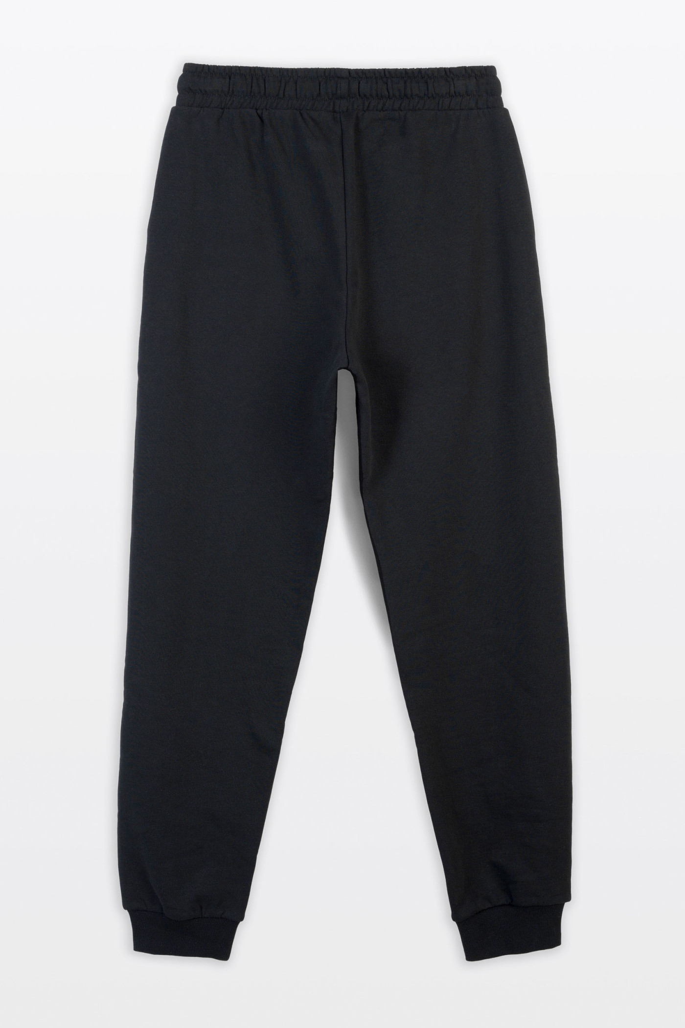 Czarne spodnie dresowe REGULAR bez nadruków Czarne spodnie dresowe REGULAR bez nadruków