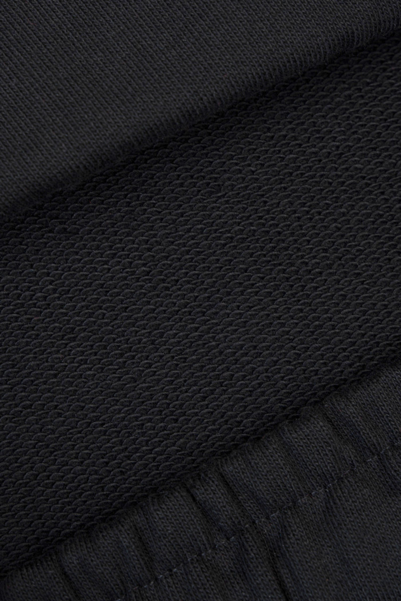 Czarne spodnie dresowe REGULAR bez nadruków Czarne spodnie dresowe REGULAR bez nadruków