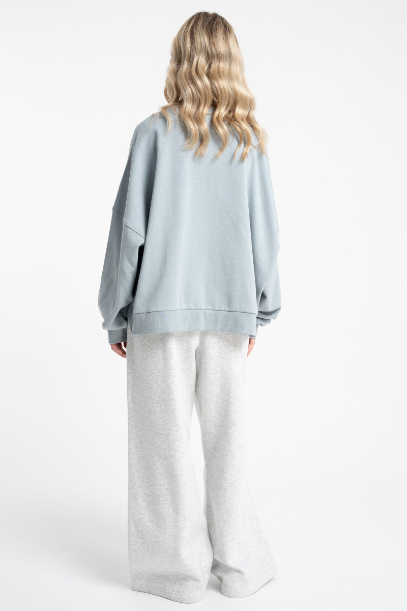 Szare spodnie dresowe UNISEX z szerokimi nogawkami Szare spodnie dresowe UNISEX z szerokimi nogawkami