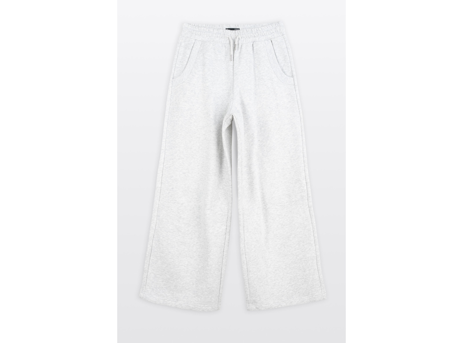 Szare spodnie dresowe UNISEX z szerokimi nogawkami Szare spodnie dresowe UNISEX z szerokimi nogawkami