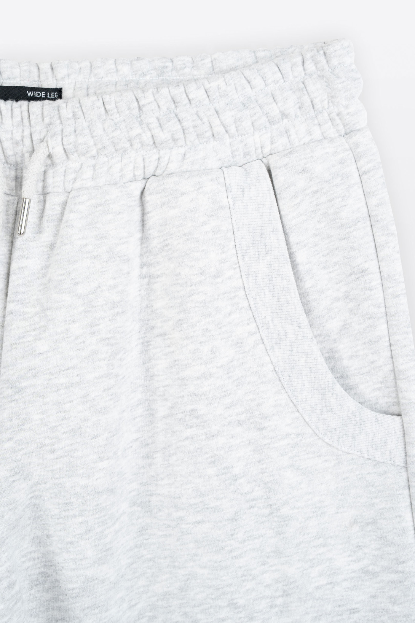 Szare spodnie dresowe UNISEX WIDE LEG