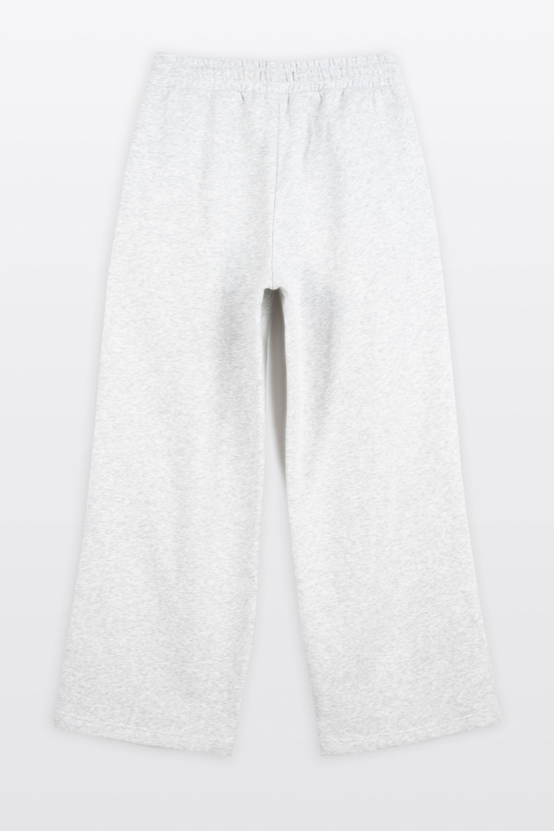 Szare spodnie dresowe UNISEX WIDE LEG