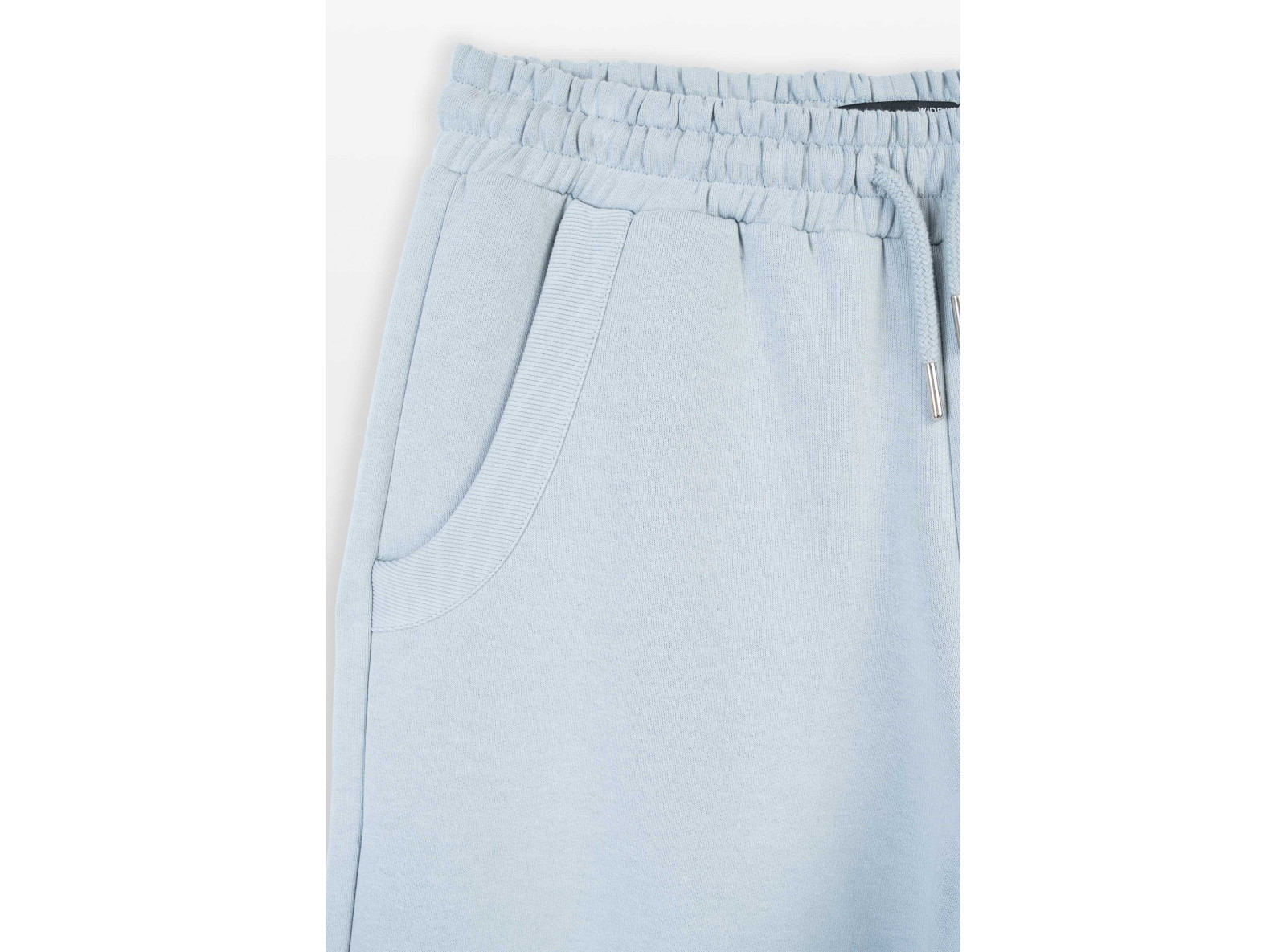 Jasnoniebieskie spodnie dresowe UNISEX WIDE LEG