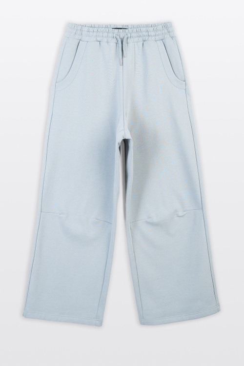 Jasnoniebieskie spodnie dresowe UNISEX WIDE LEG