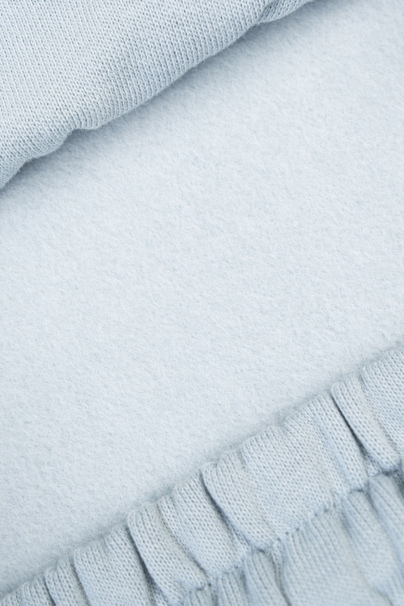 Jasnoniebieskie spodnie dresowe UNISEX WIDE LEG