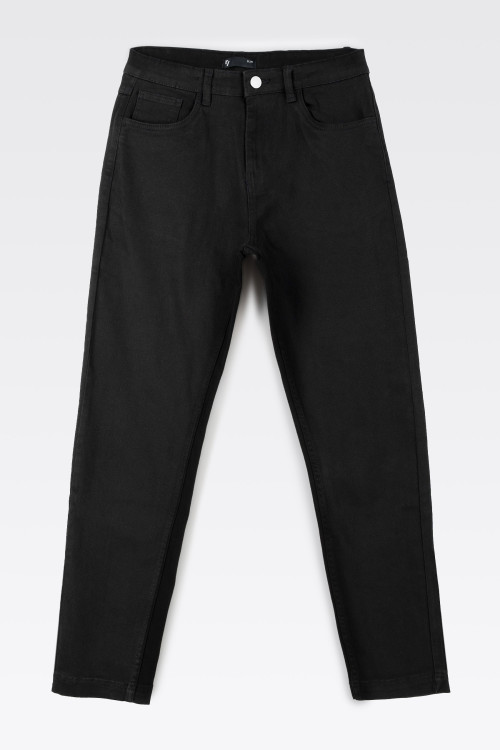 Czarne spodnie jeansowe SLIM