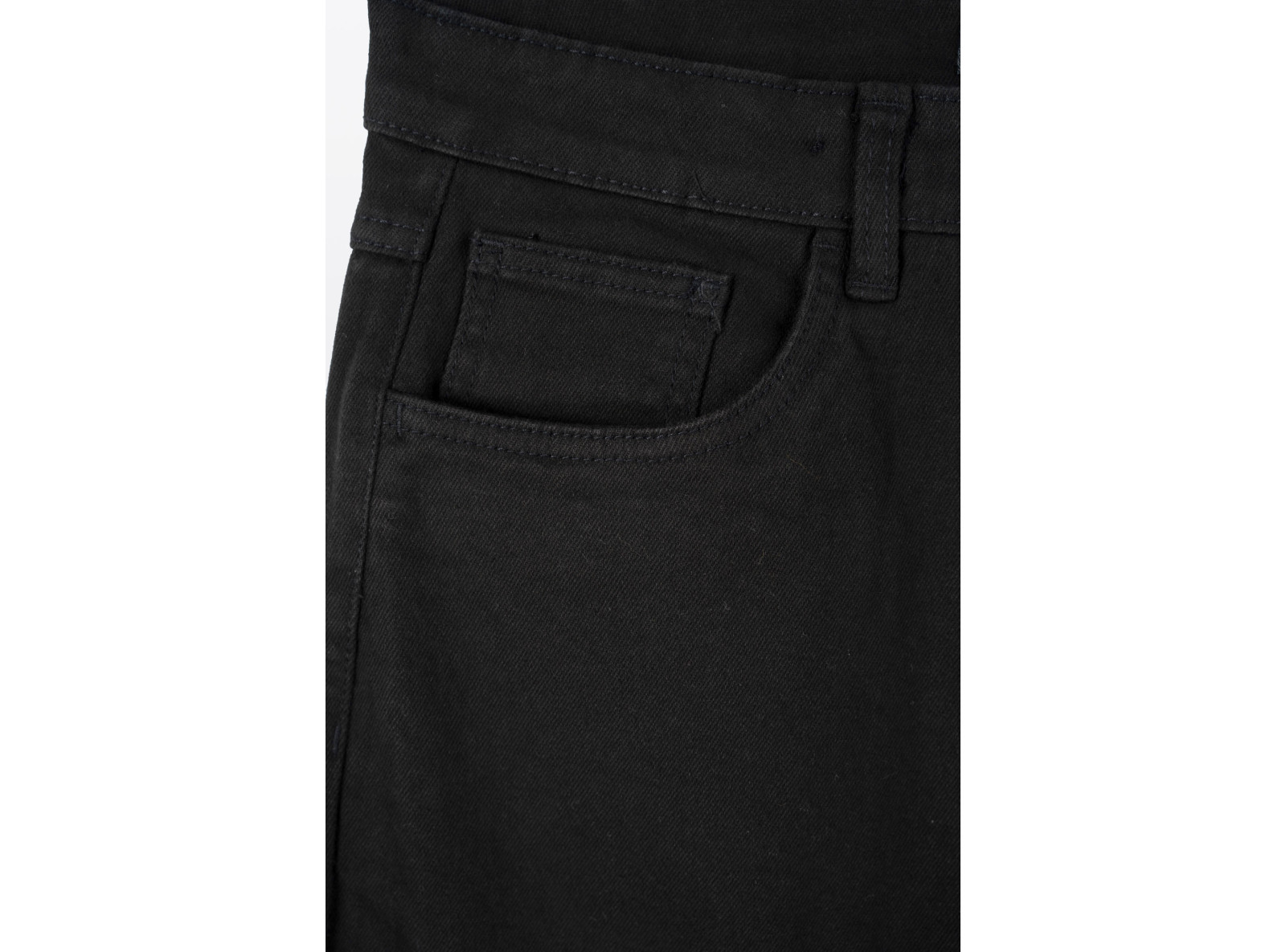 Czarne spodnie jeansowe SLIM