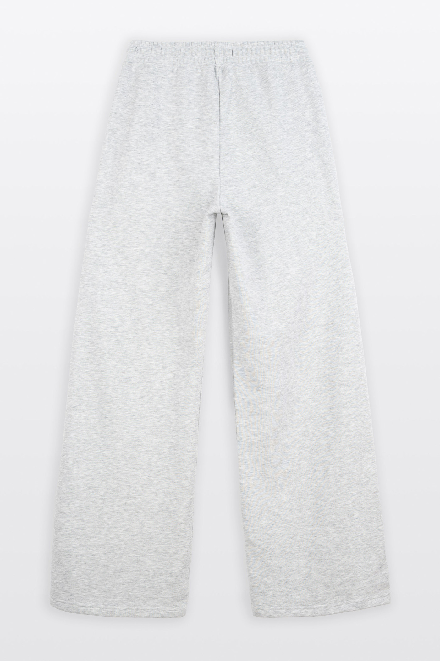 Szare spodnie dresowe dzwony FLARE